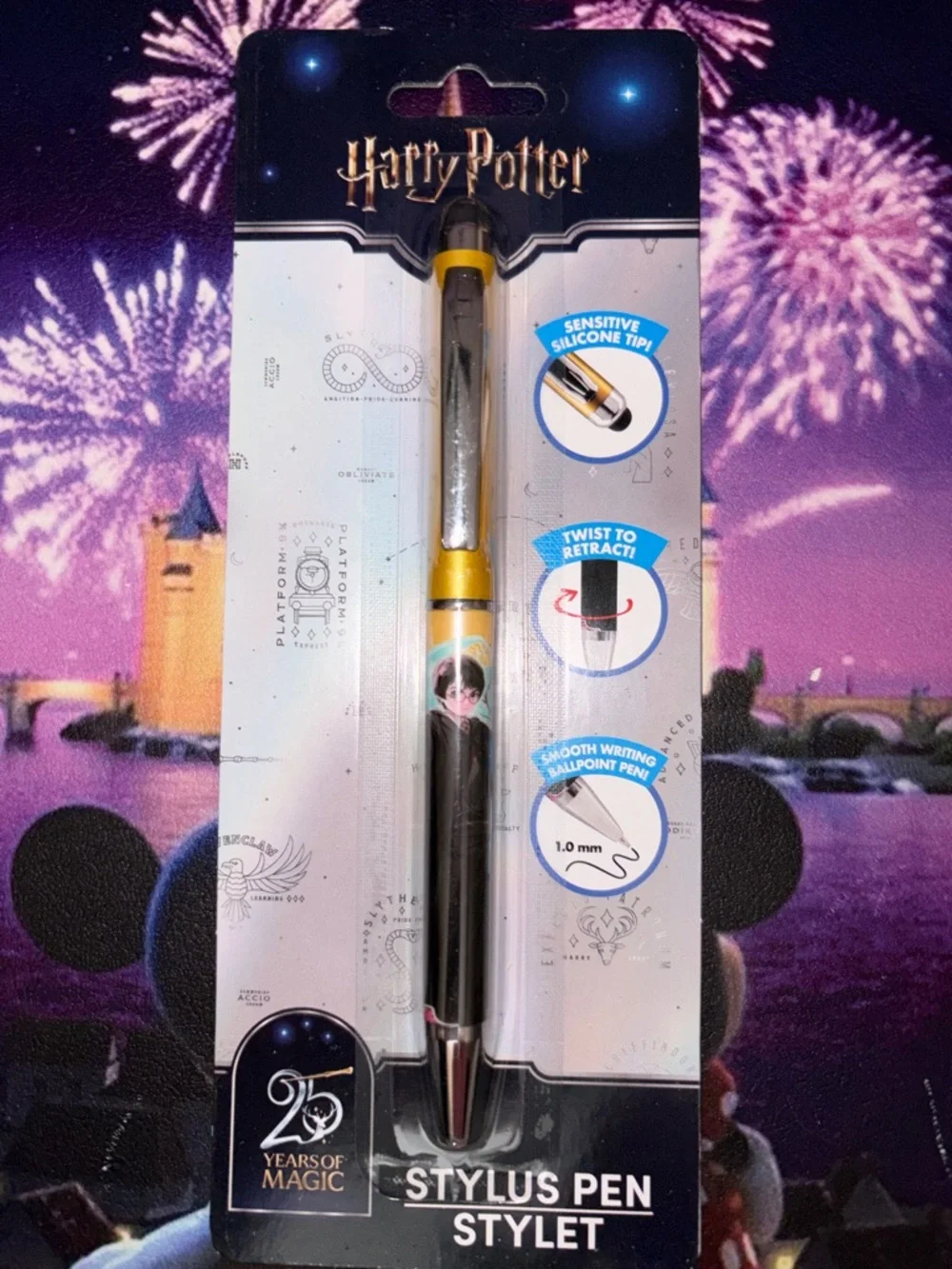 4/$20 bundle Warner Bros. Harry Potter Stylus Pen - Purple & Black - Picture 3 of 4